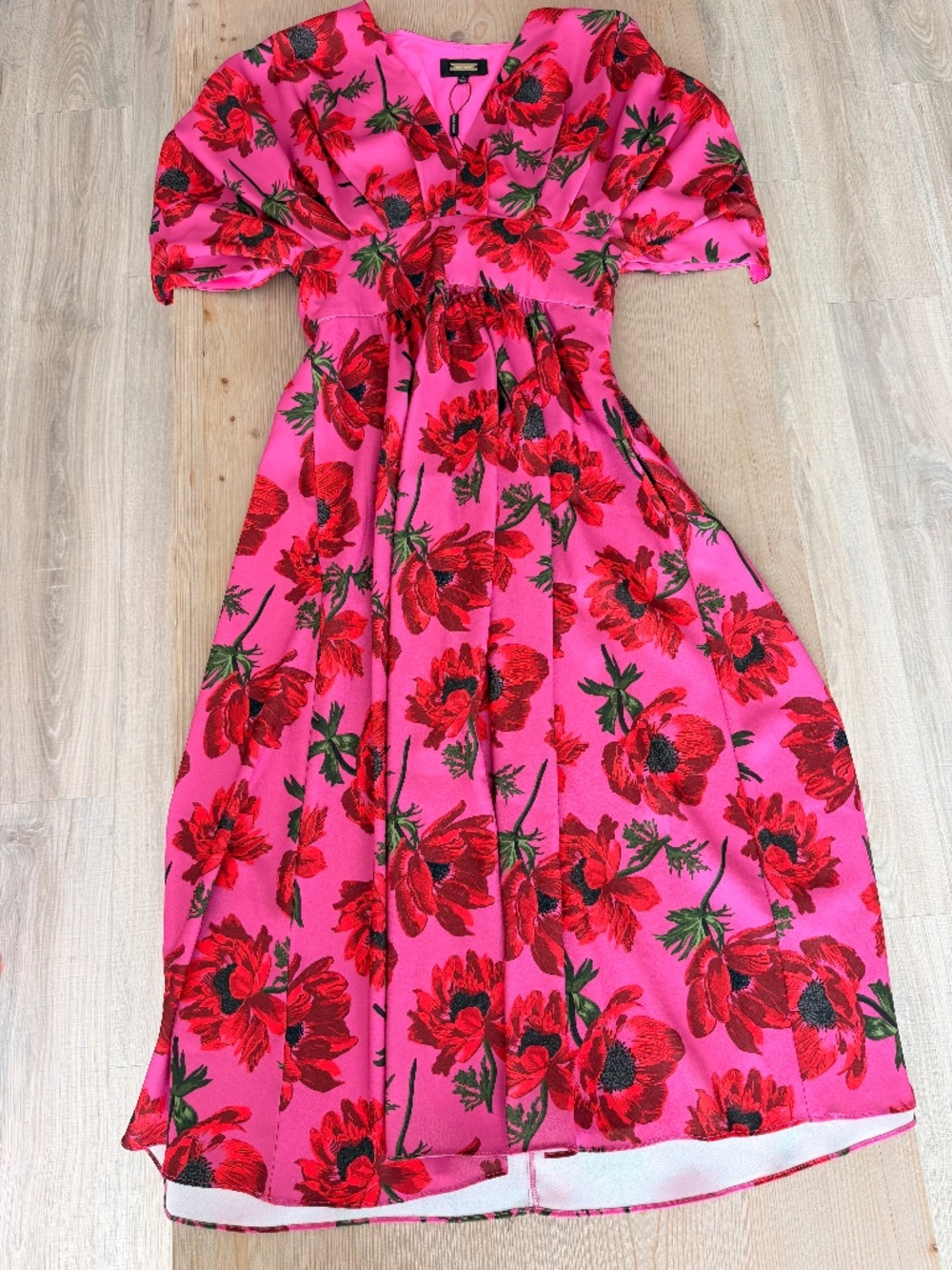 Alexia Gorgeous Pink Floral Dress in Size Small